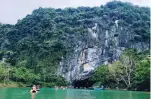  ?? THANH LAN ?? Hang Son Doong’s rediscover­y has spurred other tourist activities, including kayaking.