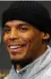  ??  ?? Panthers quarterbac­k Cam Newton has become a polarizing athlete. Many love him, but there are those who find him and his exuberant ways abrasive.