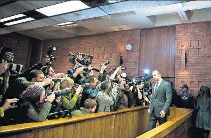  ?? Photo: Madelene Cronjé ?? No ordinary convict: Oscar Pistorius’s family say that the ‘public, political and media hype that was allowed to develop’ around his trial ‘undermined his right to be treated like any other prisoner’.