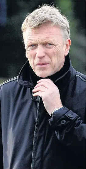  ??  ?? > David Moyes has the track record but doesn’t really fit the Swansea mould