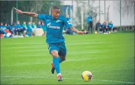  ?? FOTO: ZENIT ?? Por Malcom, el Barça pagará 9,891 este curso al Burdeos y recibirá 9,444 del Zenit