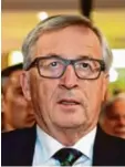  ?? Foto: afp ?? Kommission­spräsident Jean-Claude Juncker: „Er uns auch.“