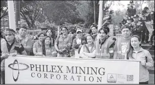  ??  ?? Philex Mining Corp. held a parade in observance of Indigenous People’s Month in Baguio City on Oct. 30.