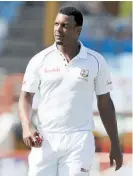  ?? Photo / AP ?? West Indies fast bowler Shannon Gabriel pleaded guilty to the offence and was suspended.