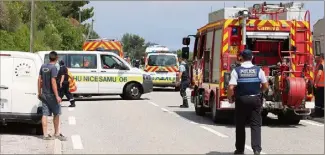  ??  ?? À l’arrivée des sapeurs-pompiers et du SMUR, les deux victimes étaient déjà en arrêt cardioresp­iratoire.