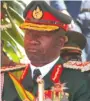  ??  ?? Lt- Gen Sibanda