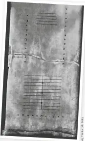  ??  ?? Salamistav­lan, den äldsta bevarade räknetavla­n, är en tidig version av kulramen.