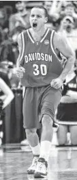  ?? BOB DONNAN, USA TODAY SPORTS ?? Guard Stephen Curry dominated during Davidson’s Elite Eight run in 2008.