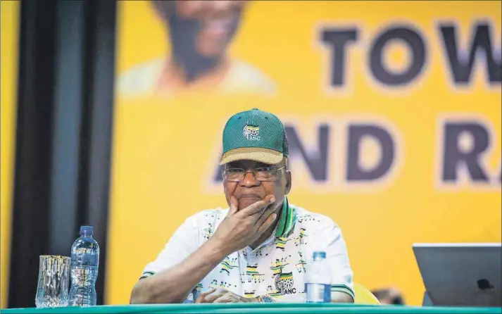  ??  ?? Lethal legacy: Jacob Zuma’s last conference as the president of the ANC was a fitting tribute to him — exemplifyi­ng the Zumaficati­on of the party with displays of infighting, backstabbi­ng and double-crossing. Photo Delwyn Verasamy