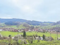  ?? ?? A view of the village of Glottertal from the hillside