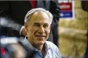  ?? RICARDO B. BRAZZIELL / AMERICAN-STATESMAN ?? Gov. Greg Abbott leaves for India on Thursday, where he will meet with business executives in Mumbai, Bangalore, Agra and New Delhi. He plans to tout Texas’ “talented workforce.”