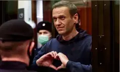  ?? (Photo AFP) ?? Si les conditions de la grève de la faim d’Alexeï Navalny ne sont pas connues, il s’agit d’une mesure qui a déjà été utilisée par les détracteur­s du pouvoir russe.