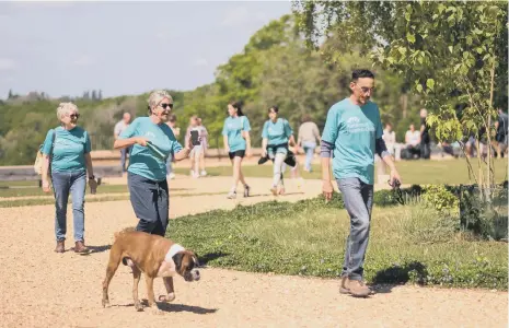  ?? ?? The Walk for Wards at Staunton Country Park in aid of Portsmouth Hospitals Charity