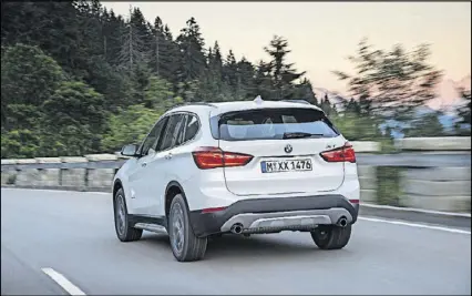  ?? UWE FISCHER / BMW ?? The second-generation BMW X1 is winning over new buyers.