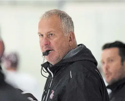  ?? METROLAND FILE PHOTO ?? “I feel we’ve made a lot of strides forward and are now a club that is a destinatio­n for players,” says newly re-signed Peterborou­gh Petes head coach Rob Wilson. Wilson has agreed to an eight-year extension with the club.