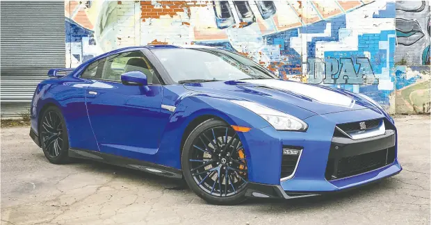  ?? Photos: Nick Tragianis / Driving. ca ?? You can actually hear bits of the powertrain work and engage in the 2020 Nissan GT-R 50th Anniversar­y Edition, Nick Tragianis writes.