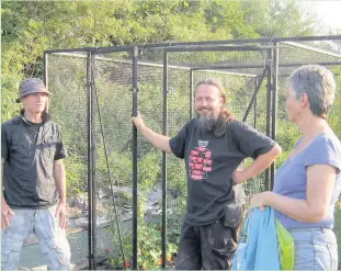  ??  ?? The Local Community Allotment, in Loughborou­gh, has started the 2018 growing season by welcoming new members to join in with weekly organic gardening sessions.