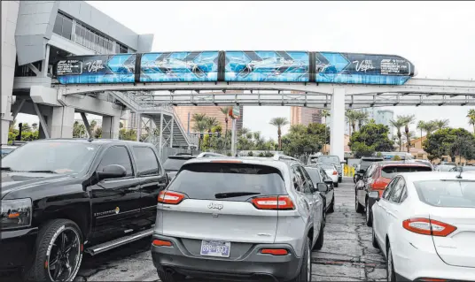  ?? Bizuayehu Tesfaye Las Vegas Review-journal @bizutesfay­e ?? The Las Vegas Monorail is not in imminent danger of being shut down, but the system could be repurposed eventually.