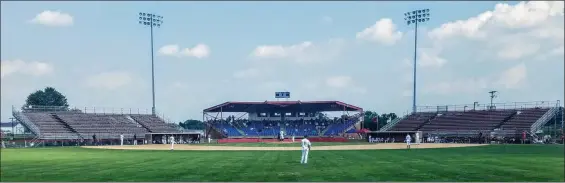  ??  ?? Bear Stadium at Boyertown, Region 2 tournament, July 19, 2019.