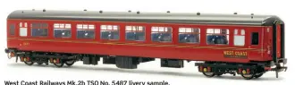  ?? ?? West Coast Railways Mk.2b TSO No. 5487 livery sample.