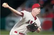  ?? Sean M. Haffey Getty Images ?? ALEX MEYER is lost to the Angels for at least 10 days because of back spasms that developed May 14.