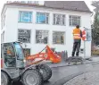  ?? FOTO: POHL ?? In der Metzgergas­se fließt der Verkehr nun wieder Richtung Marktstraß­e.