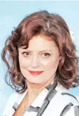  ??  ?? Susan Sarandon