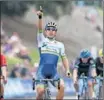  ??  ?? Caleb Ewan, de celebració­n.