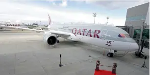  ?? — AP ?? About 90 per cent of Qatar Airways traffic through Doha is transit.