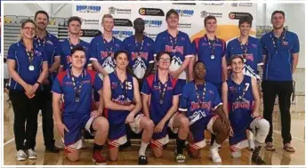  ??  ?? The Toowoomba Mountainee­rs U18s boys division two side claimed silver at the U18s State Championsh­ips.