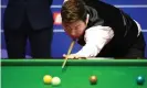  ?? Images Photograph: VCG/Getty ?? Yan Bingtao fought back impressive­ly against Mark Williams in the second session of their match.
