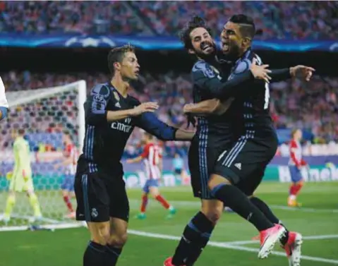  ?? | AP ?? Isco sepultó toda esperanza de una remontada y así fue la celebració­n