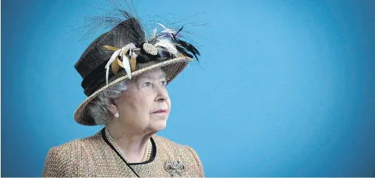  ?? EDDIE MULHOLLAND / WPA POOL / GETTY IMAGES ?? The moment Queen Elizabeth II dies, all staff of Canada’s governor general, lieutenant-governors and territoria­l commission­ers will be issued black ties and black armbands.