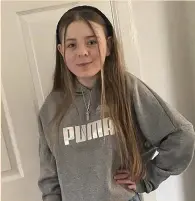  ??  ?? Grace Connearn, 13, of Haslingden High School has enjoyed poetic success