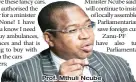  ??  ?? Prof. Mthuli Ncube