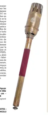  ?? ©Boisgirard ?? Torche des jeux olympiques d’hiver de Grenoble  - En tôle cuivrée - Hauteur : , cm Estimation :   -   €