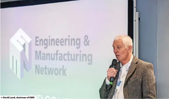  ?? ?? > David Land, chairman of EMN