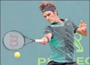  ?? USA TODAY SPORTS ?? Roger Federer was given a tough fight by 19year old Frances Tiafoe of the United States on Saturday.