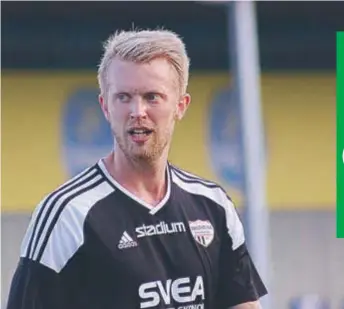  ?? FOTO: ANDERS EKSTRÖM ?? FYRTIOSJU. Micke Thorstenss­on, 32, gjorde 47 mål på 108 matcher för SFK mellan 2013-2017. Nu trappar lagets galjonsfig­ur ner i fyran.