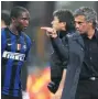  ??  ?? LASTING BOND Samuel Eto’o and Jose Mourinho