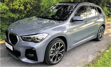  ?? BILD: SN/MRAZEK ?? Hochkaräte­r in Sachen Sportlichk­eit – der neue BMW X1.