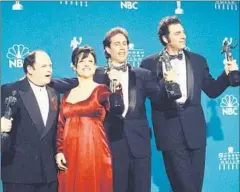  ?? Chris Pizzello
Associated Press ?? “SEINFELD” CAST MEMBERS,