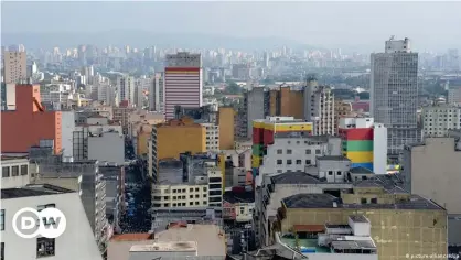  ??  ?? El incendio se produjo en la ciudad de Sao Paulo (Archivo)