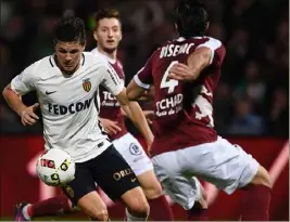  ?? (Photo AFP) ?? Guido Carrillo a inscrit un doublé et réalisé un match plein.