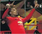  ??  ?? HIGH POINT Ighalo joy after Thursday’s goal