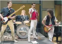  ??  ?? The Freddie Mercury biopic 'Bohemian Rhapsody.'