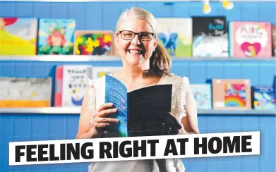  ?? Picture: ALIX SWEENEY ?? ADVICE FOR LIFE: Kids in Harmony parent mentor and wellbeing educator Kerry Spina is helping parents get through home schooling.