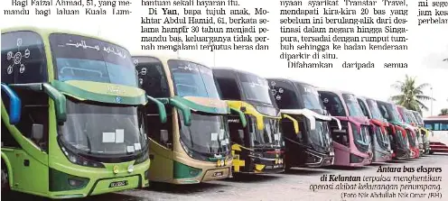 Lebih 5 000 Pemandu Bas Ekspres Hilang Kerja Pressreader