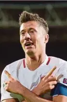  ??  ?? Robert Lewandowsk­i