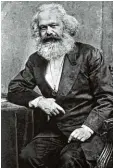  ?? Fotos: dpa ?? Lange, weiße Haare, Rauschbart – so ist Karl Marx vielen in Erinnerung geblie ben.